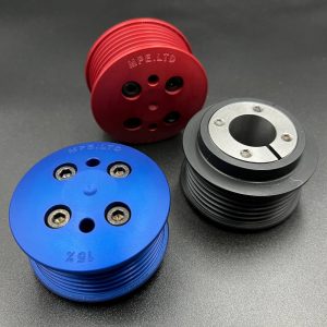 Lightweight Reduced Supercharger Pulley